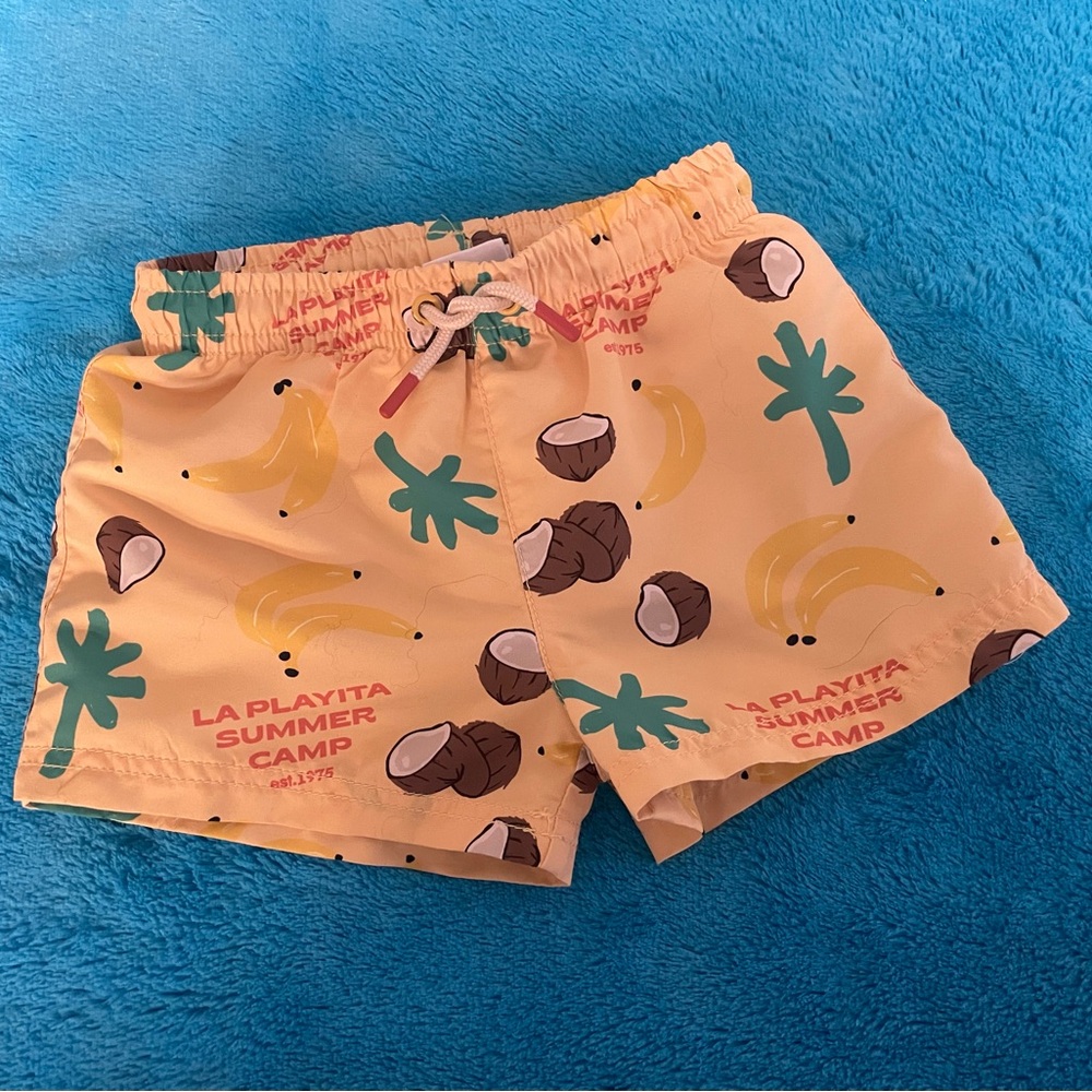 Zara Tropical Print Boy’s Swim Shorts